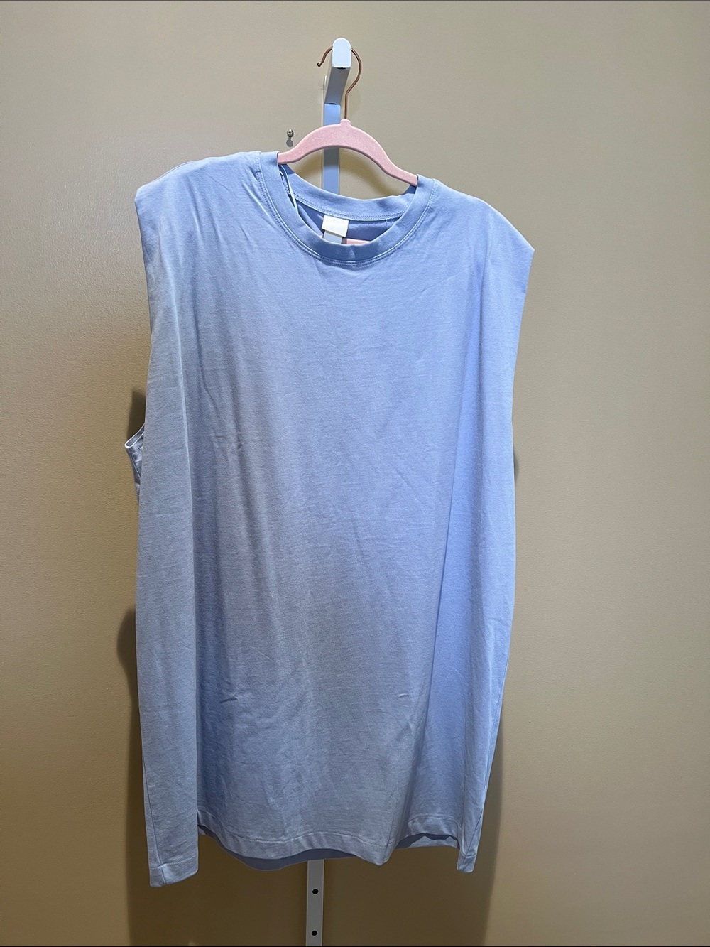 H&M Lavender Crewneck Muscle Tee